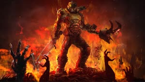 Just Doom Guy Live Wallpaper