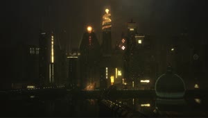 Dystopia City Live Wallpaper For PC