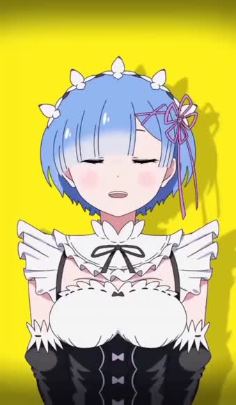 iPhone and Android Rem Dance Colors Anime Live Phone Wallpaper