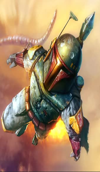 Android  iPhone Star Wars Boba Fett Legends Live Wallpaper For Phone