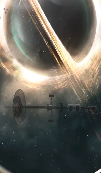 Interstellar Spaceship Android  iPhone Live Wallpaper