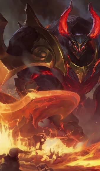 Infernal Mordekaiser Live Phone Wallpaper to iPhone and Android