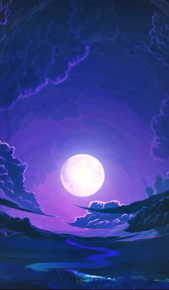 Android  iOS Moonlight Live Wallpaper