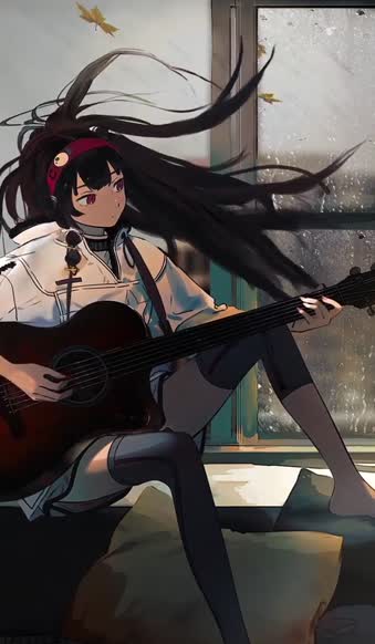  Guitar Girl anime wallpapers iphone