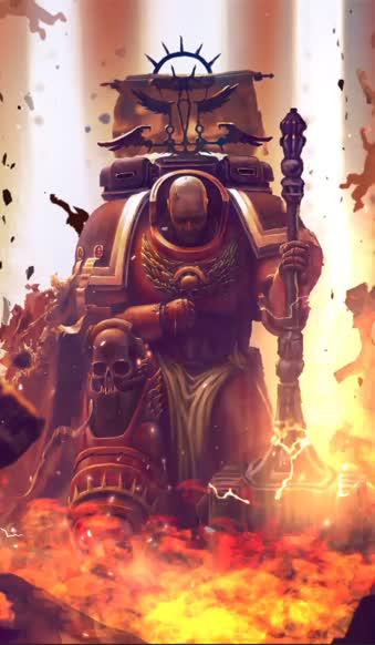 iPhone  Android Spacemarine Live Phone Wallpaper