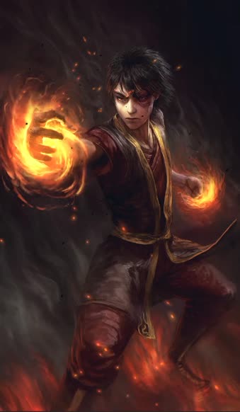 Prince Zuko Avatar The Last Airbender Live Android and iPhone Wallpaper