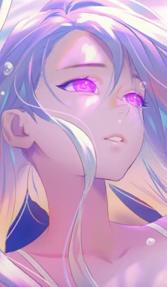 Live Phone Girl Underwater Anime Wallpaper For iPhone And Android