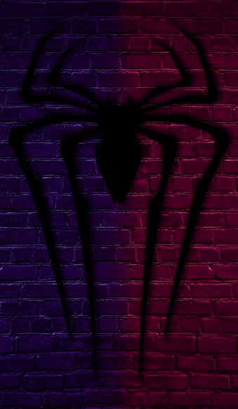 Live Phone Spiderman Miles Morales Upside Down Wallpaper To iPhone And Android