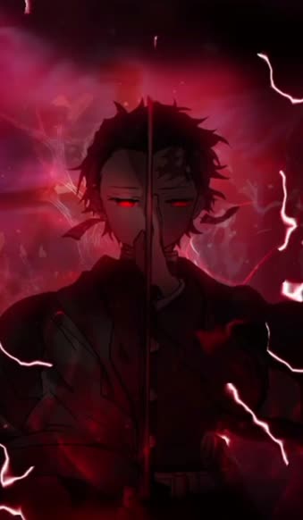 Demon Slayer Anime Red Live Wallpaper 