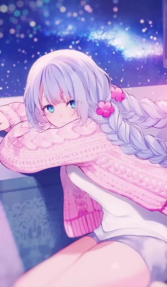 Live Phone Shizuku Lulu Snow Virtual Youtuber Wallpaper To iPhone And Android