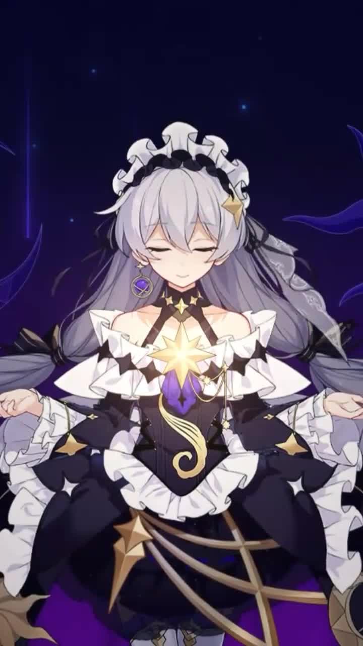 Download Genshin Impact Anime Cute Star Girl Live Phone Wallpaper