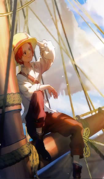 One Piece Anime Young Shanks Live Wallpaper For Phone