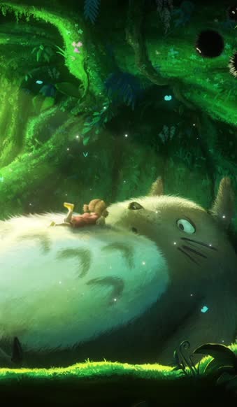 Live Phone Totoro My Neighbor Totoro Wallpaper To iPhone And Android
