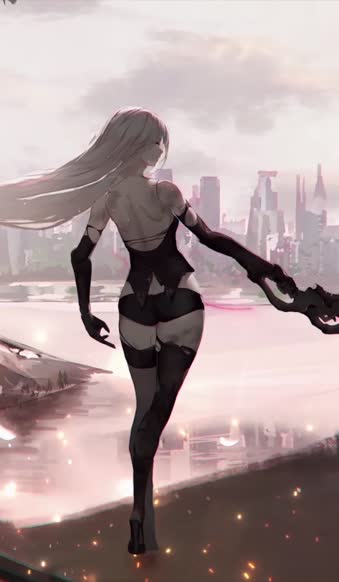 Live Phone Yorha A2 Nier Automata Wallpaper To iPhone And Android