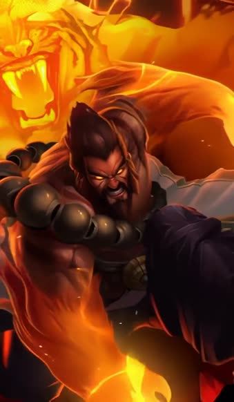 iPhone and Android Spirit Guard Udyr League Of Legends Phone Live Wallpaper