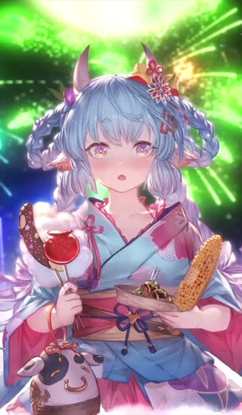 Live Phone Shatola Fireworks Granblue Fantasy Wallpaper To iPhone And Android