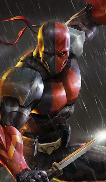 Live Phone Deathstroke Knights  Dragons Wallpaper To iPhone And Android