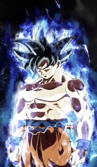 iPhone And Android Ultra Instinct Goku Anime Live Phone Wallpaper