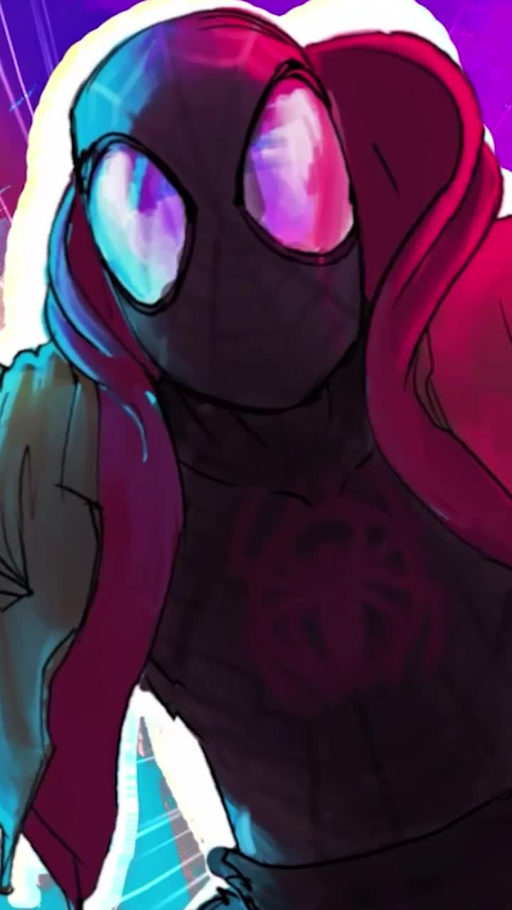 Download iPhone and Android Miles Morales Live Phone Wallpaper