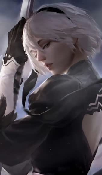 Free 2b with pod nier automata for android wallpaper