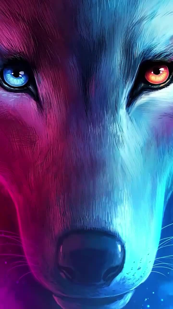 Download Live Phone Wolf Fantasy Wallpaper To iPhone And Android