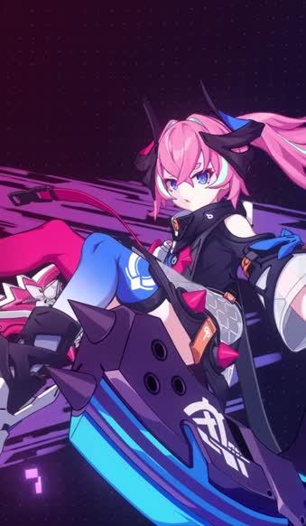 iPhone and Android Fervent Tempo Delta Honkai Impact 3rd Live Phone Wallpaper