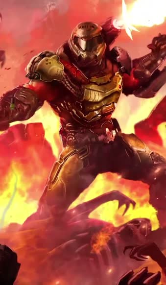 iPhone  Android Blood Slayer Doom Eternal Live Wallpaper for Phone