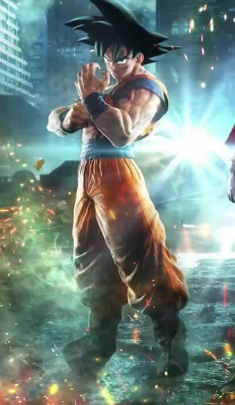 iphone wallpaper naruto luffy goku jump force For Phone