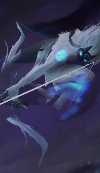 iPhone and Android Lamb And Wolf Kindred League Of Legends Live Phone Wallpaper