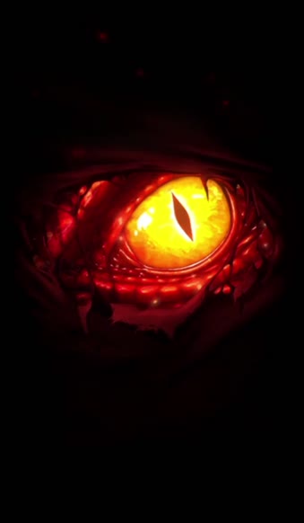 iPhone and Android Dragon Eye Live Phone Wallpaper