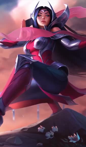 iPhone and Android Irelia League Of Legends Live Phone Wallpaper