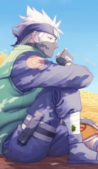 iPhone and Android Kakashi Hatake And Team 7 Live Phone Wallpaper