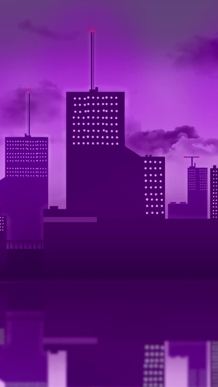 Download iPhone and Android Dream City Night Lights Live Phone Wallpaper