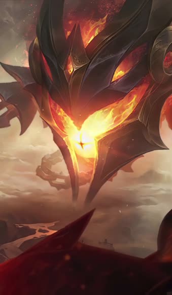 iPhone and Android Infernal Vel Koz League Of Legends Live Phone Wallpaper