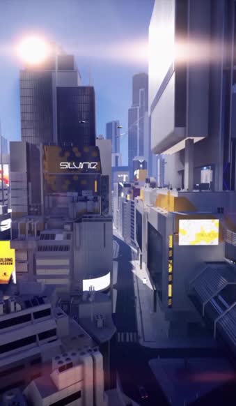 iPhone and Android Mirrors Edge Catalyst City Live Phone Wallpaper