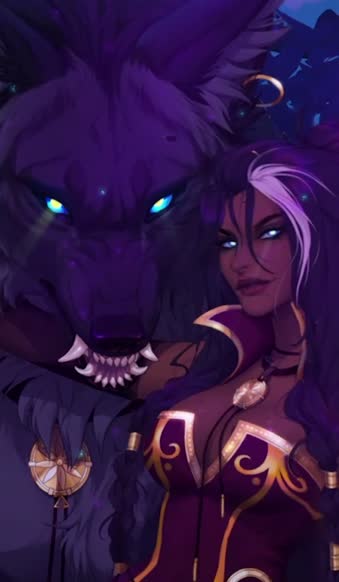 Live Phone Worgen Lady World Of Warcraft Wallpaper To iPhone And Android