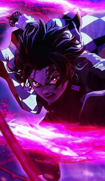 Tanjiro Rage Demon Slayer Wallpaper of Anime