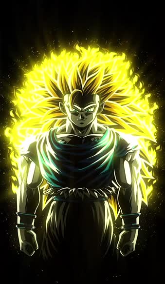 iPhone And Android Goku Ssj3 Anime Live Phone Wallpaper