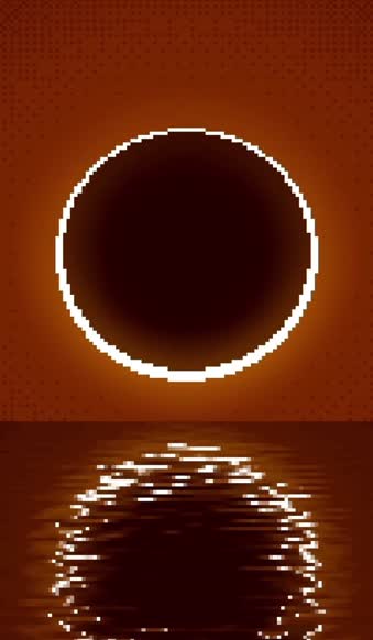 Live Phone Solar Eclipse Pixel Wallpaper To iPhone And Android