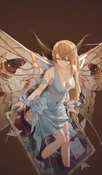 Live Phone Butterfly Fairy Girl Anime Wallpaper For iPhone And Android