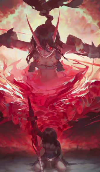 Devil Girl Anime Iphone Wallpaper