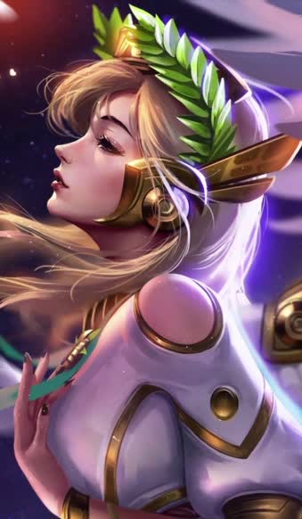 iPhone and Android Mercy Overwatch Live Phone Wallpaper