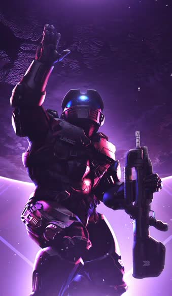 Android and iPhone Halo Game HD Phone Live Wallpaper