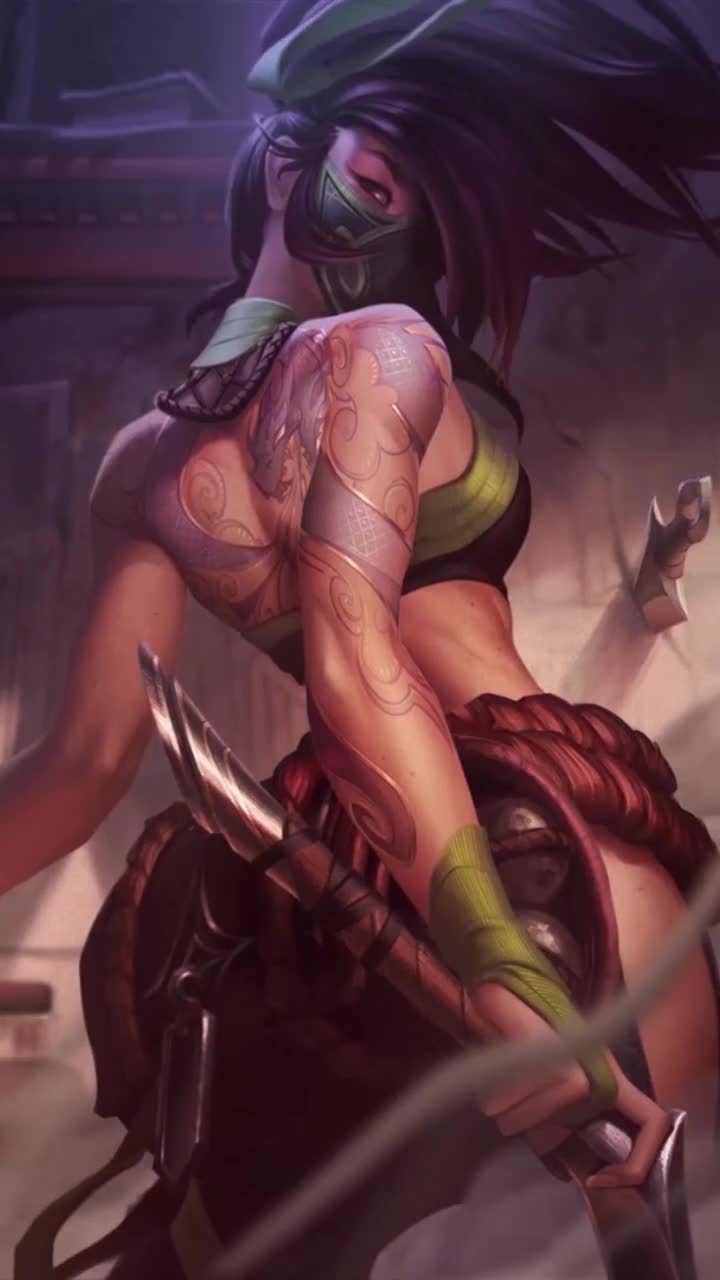 Download Live Phone Akali League Of Legends Wallpaper To iPhone And Android