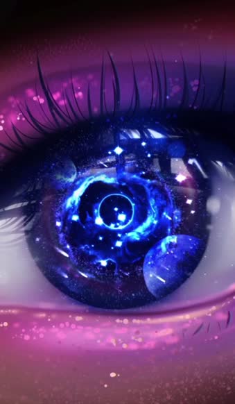 Live Phone Starry Eye Wallpaper To iPhone And Android