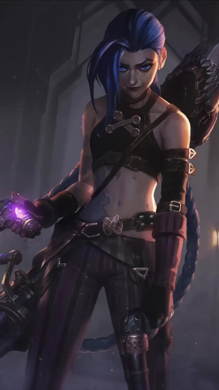 Download Live Phone Arcane Jinx League Of Legends Wallpaper To iPhone And Android