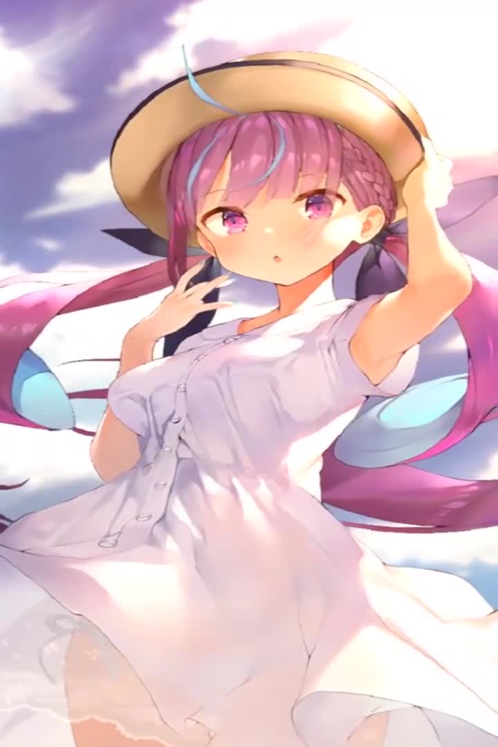 Download Windy Girl anime wallpapers iphone