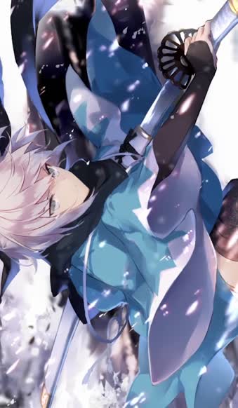 iPhone And Android Okita Souji Fate Grand Order Phone Live Wallpaper