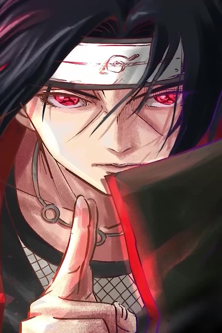 Download Cool Anime Itachi Naruto Live Phone Wallpaper