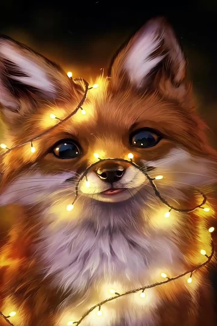 Download Cute Fox Phone Live Wallpaper